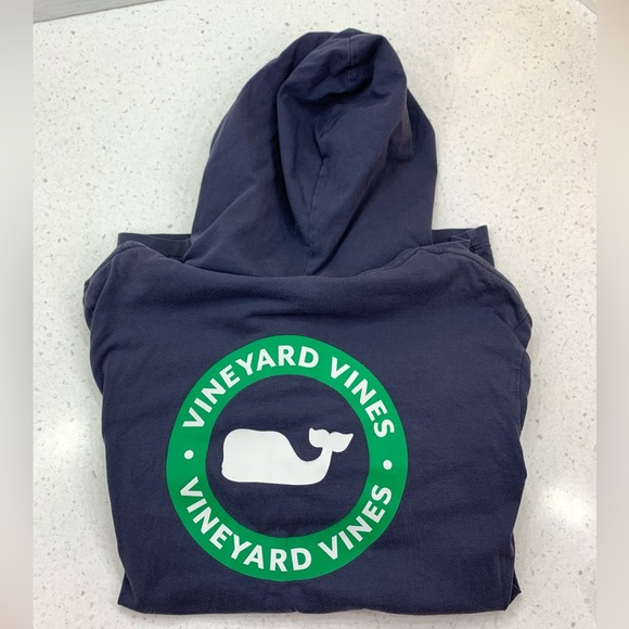 Vineyard Vines Boys Long Sleeve T-Shirt Hooded - Picture 2 of 11